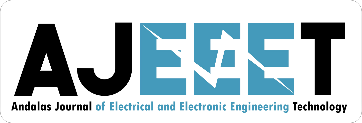Andalas Journal of Electrical and Electronic Engineering Technology (AJEEET)